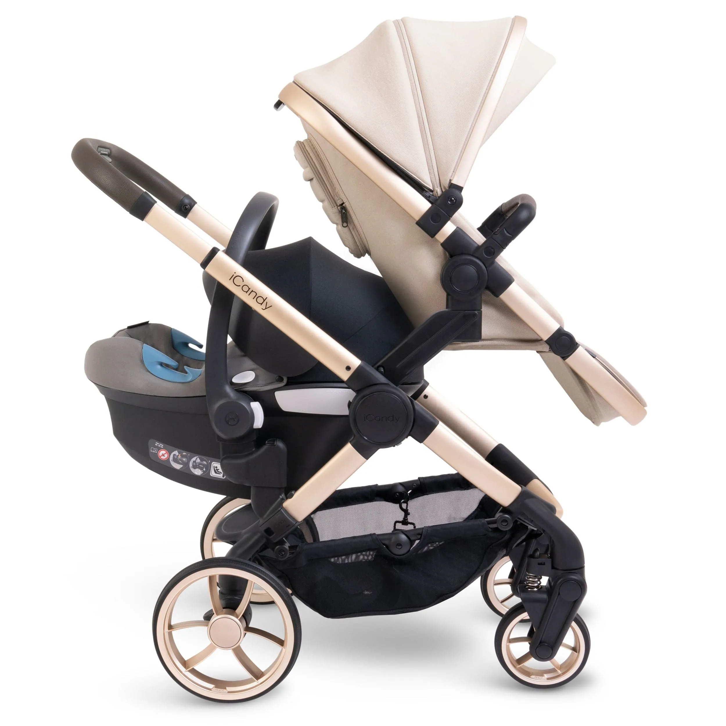 iCandy Peach 7 Double Complete Bundle in Biscotti