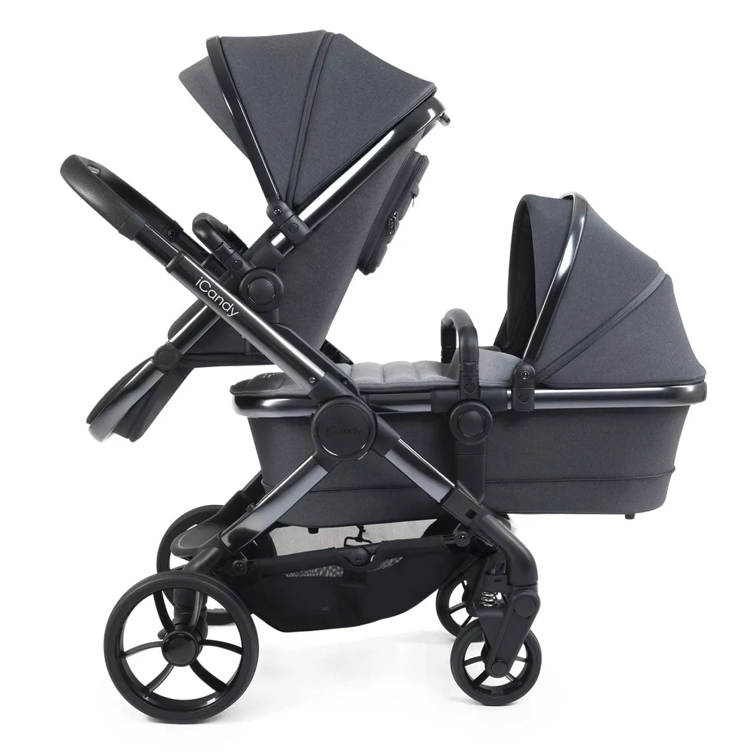 iCandy Peach 7 Twin Complete Bundle in Truffle