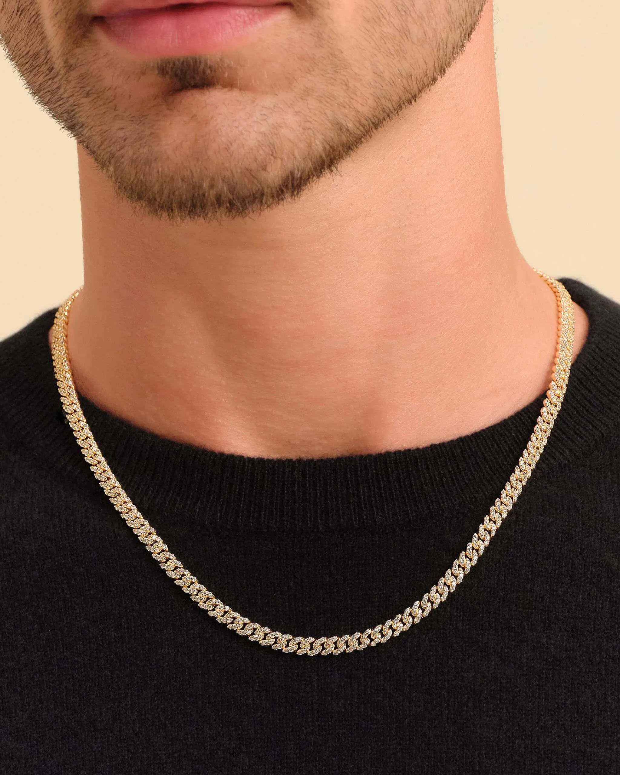 Iced Out Cuban Set - 5mm
