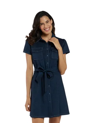 INGRID DENIM DRESS