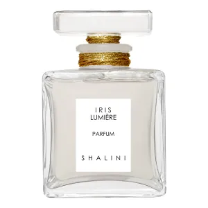 Iris Lumière | Cubique Glass Bottle with Stopper sealed with Gold Thread