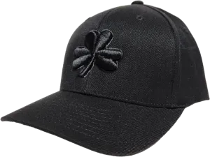 Irish Cap Gothic Clover Blackout