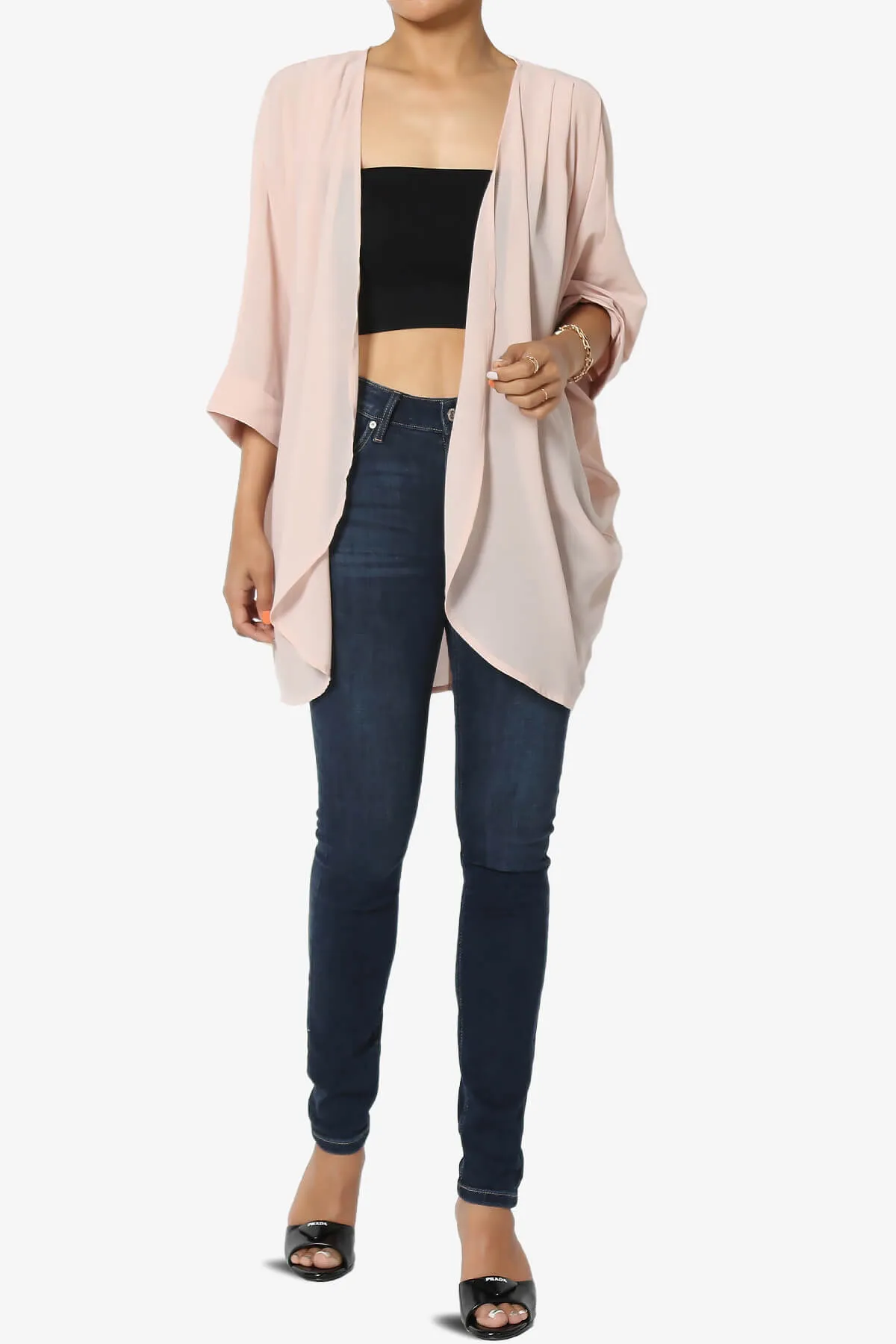 Jude Mid Rise Ankle Skinny Jeans in Bseat
