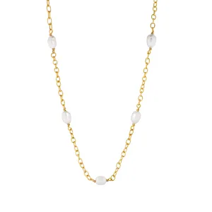 KALA PEARL NECKLACE / GOLD