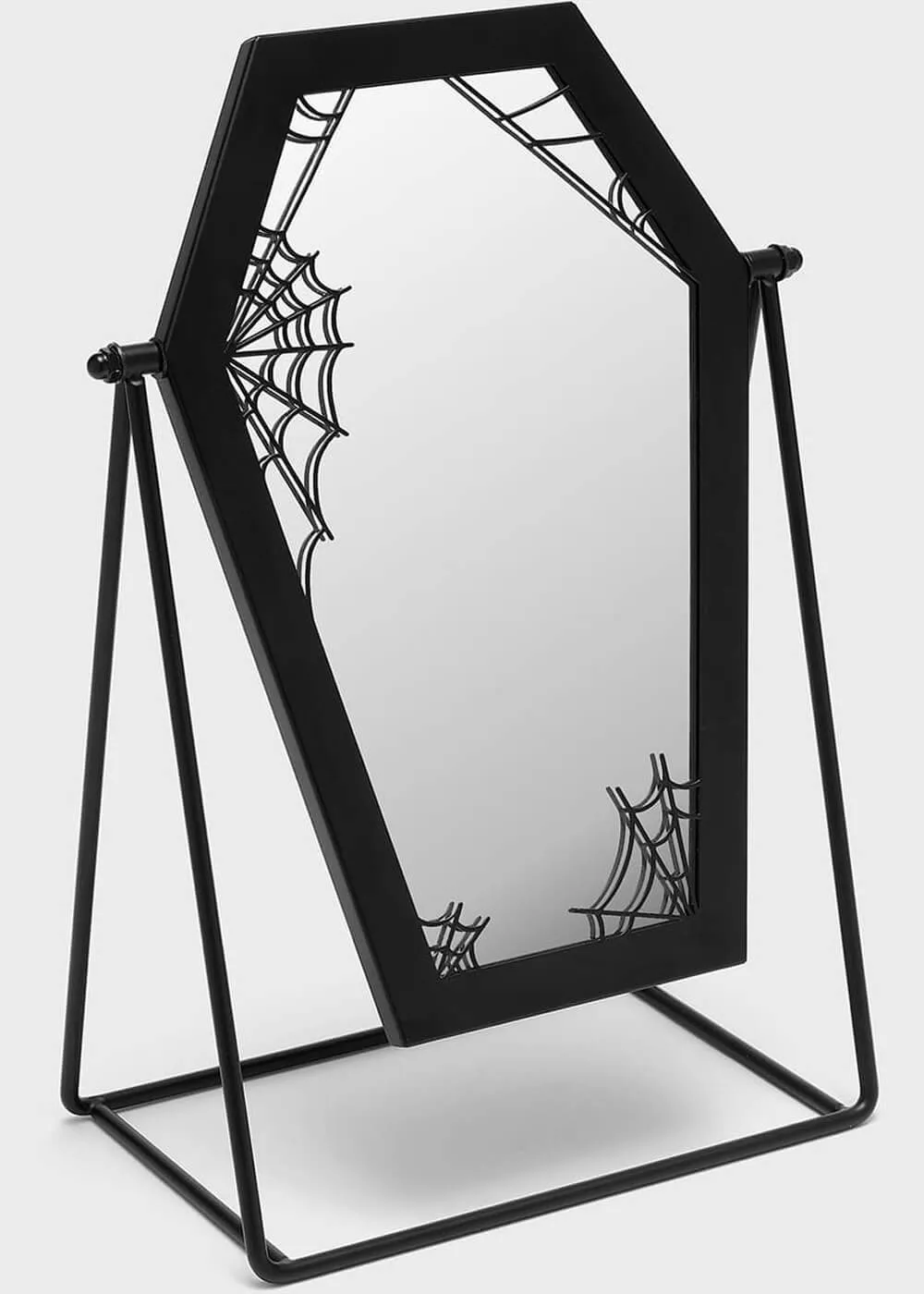 Killstar Coffin Vanity Bat Mirror Black