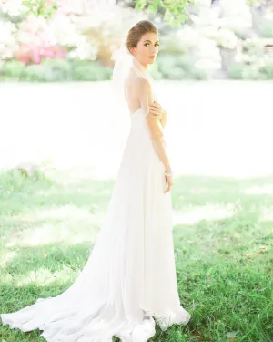 Leila Ribbon Waist Veil