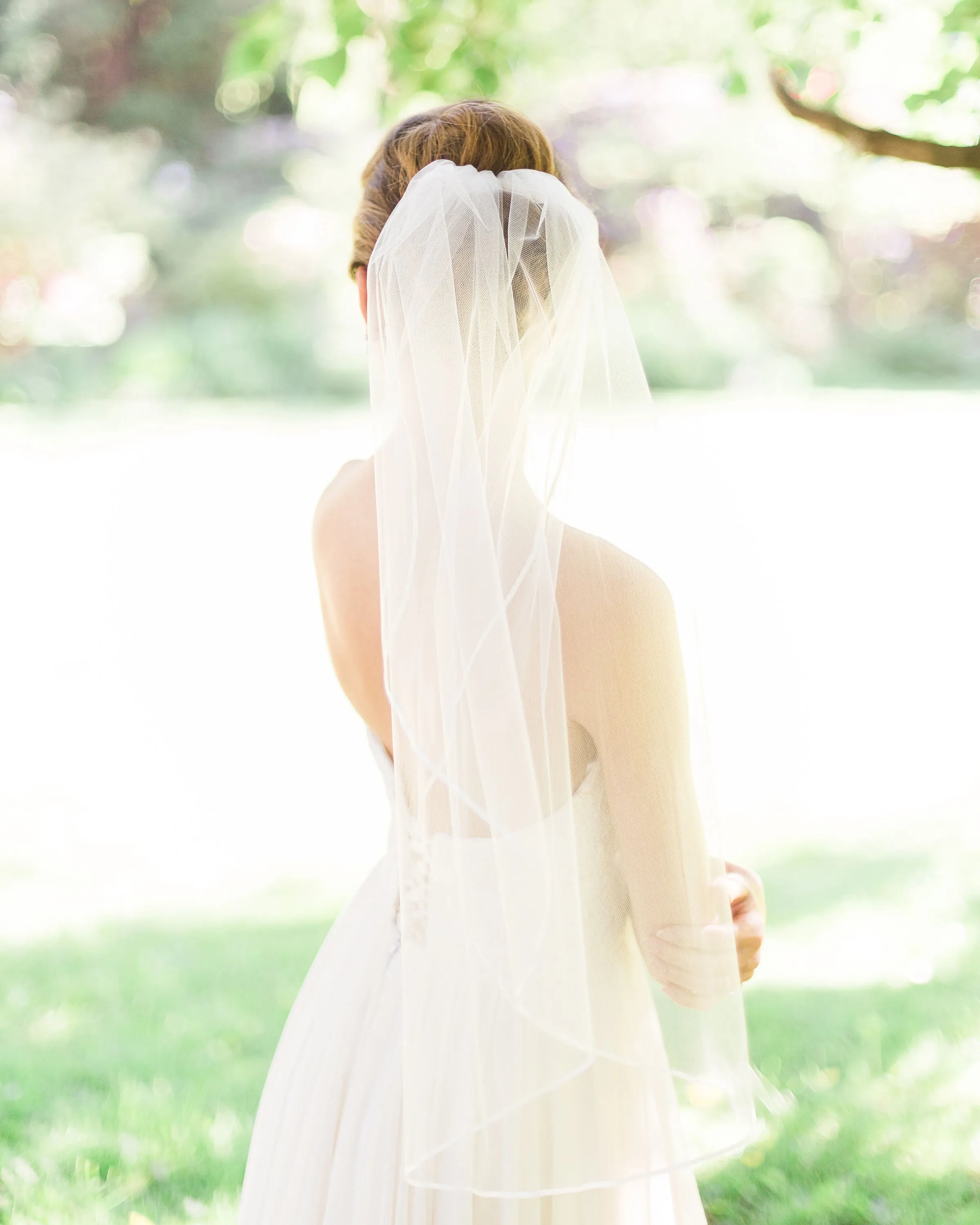 Leila Ribbon Waist Veil