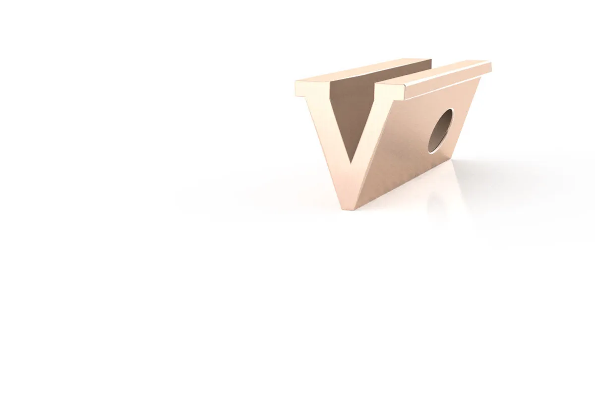 Letter V - Pendant