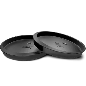 Lid with straw hole for Magnetic Drinking Cup By Silwy
