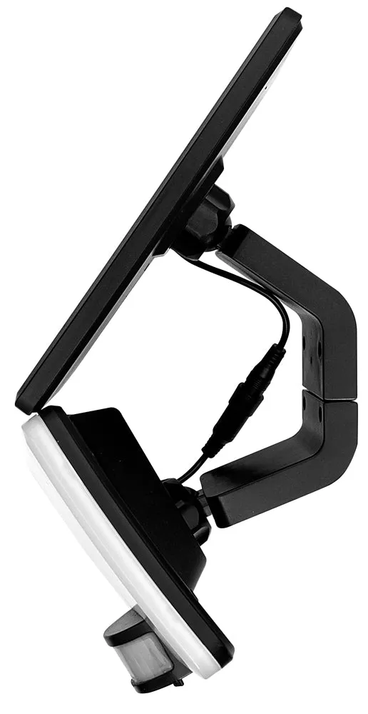 Luceco LEXSF15B40 Solar Guardian Floodlight with PIR Sensor & Detachable Solar Panel 15W 1500lm 4000K