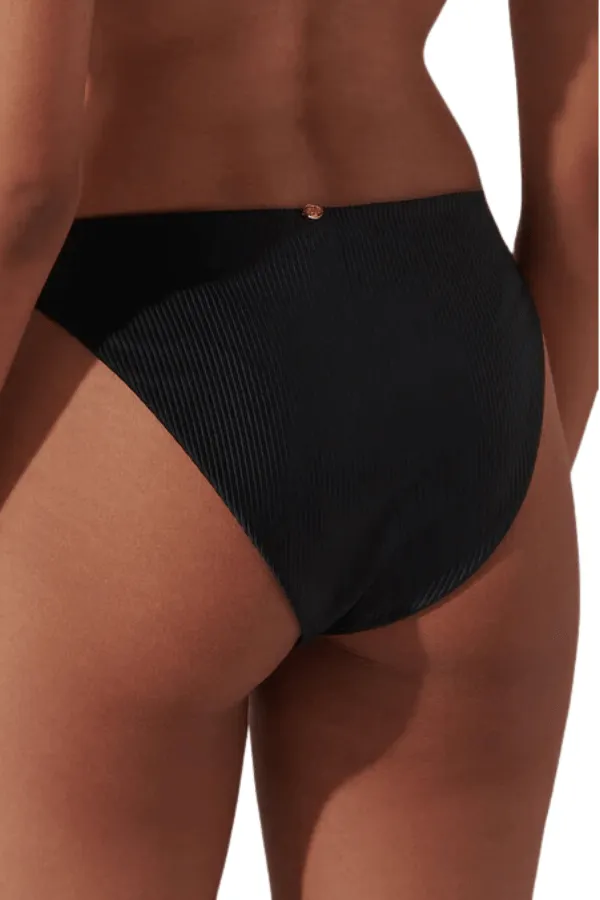 Lucerne High-Waist Bikini Brief - Black