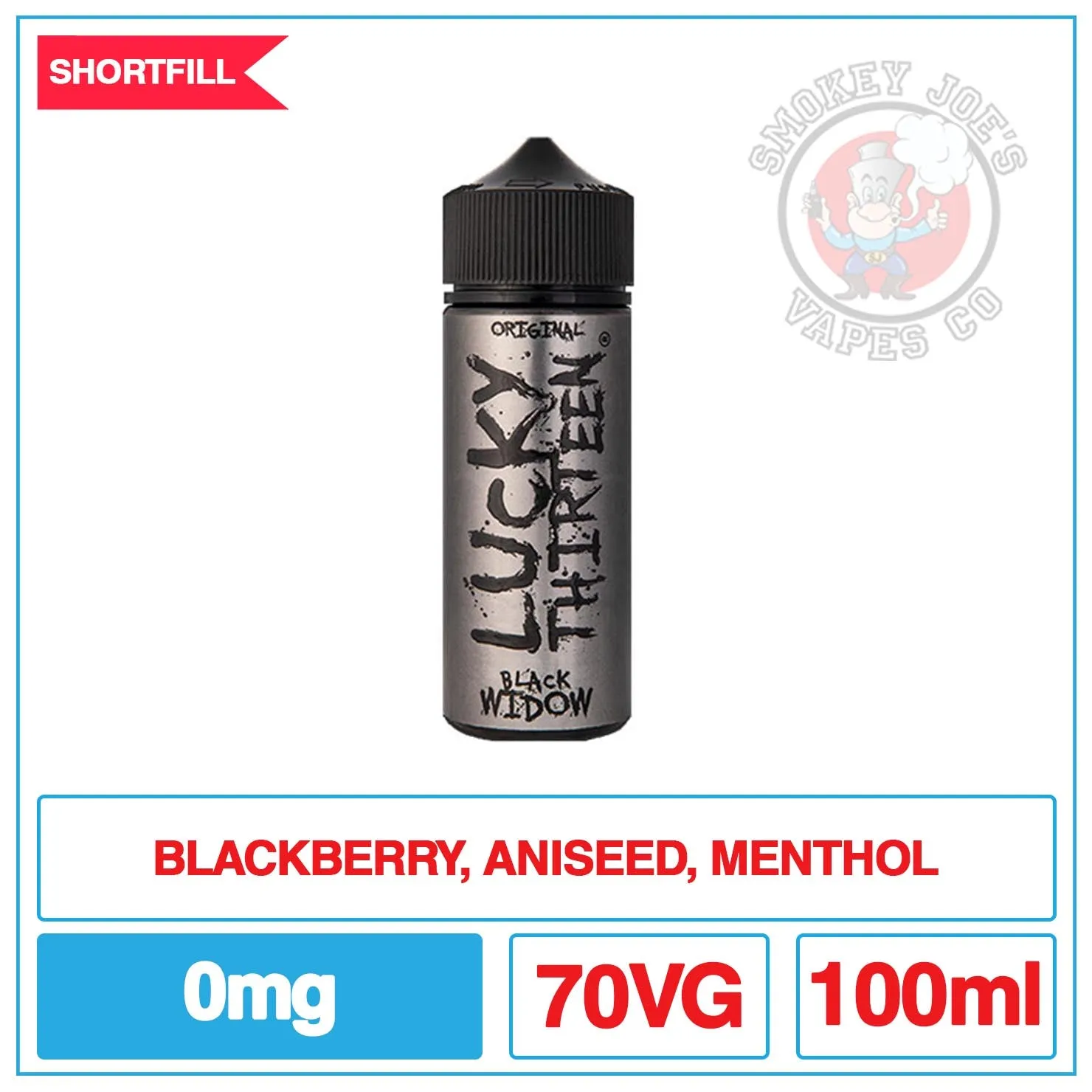 Lucky Thirteen - Original - Black Widow - 100ml