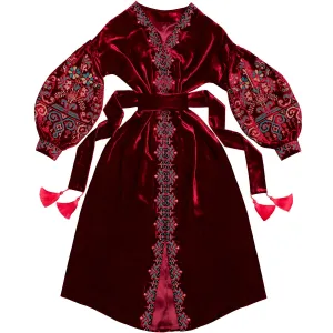 Luxurious velvet Kaftan