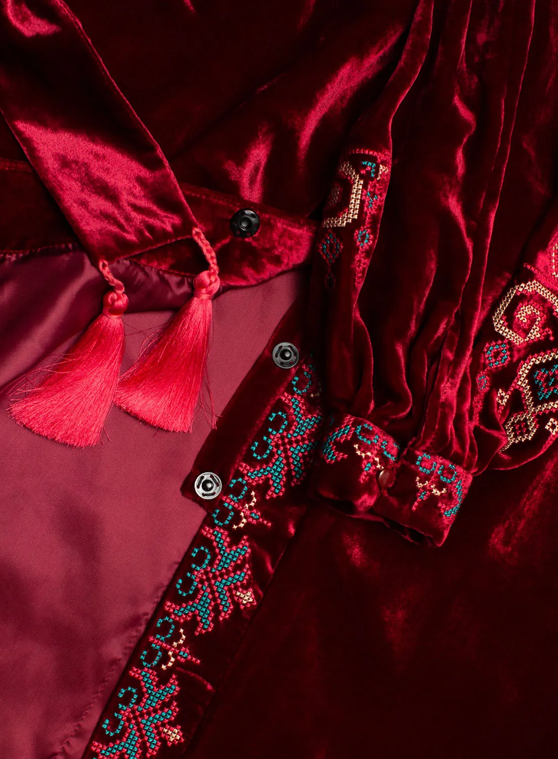 Luxurious velvet Kaftan