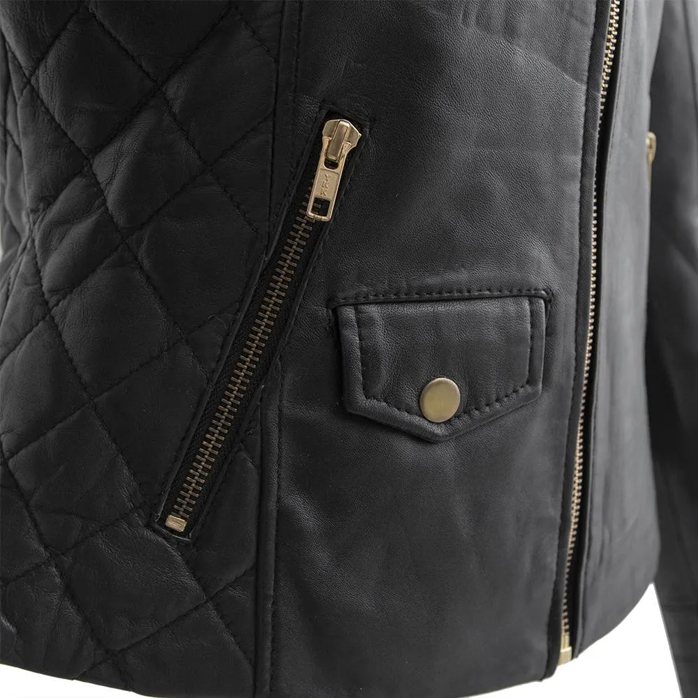 Madelin - Women's Fashion Leather Jacket