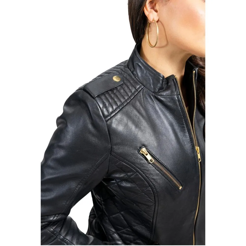 Madelin - Women's Fashion Leather Jacket