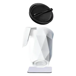 Magnetic TO GO Handle Cup WHITE by Silwy