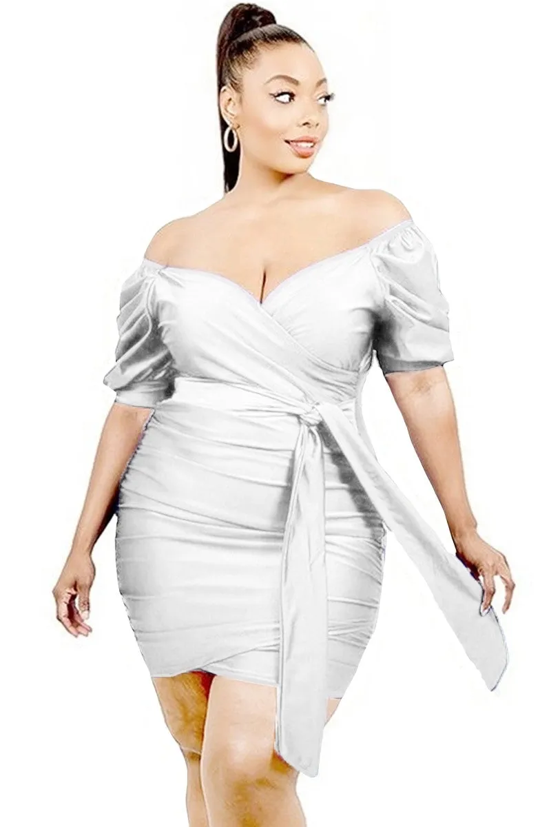 Meli Mini Dress - OFF WHITE