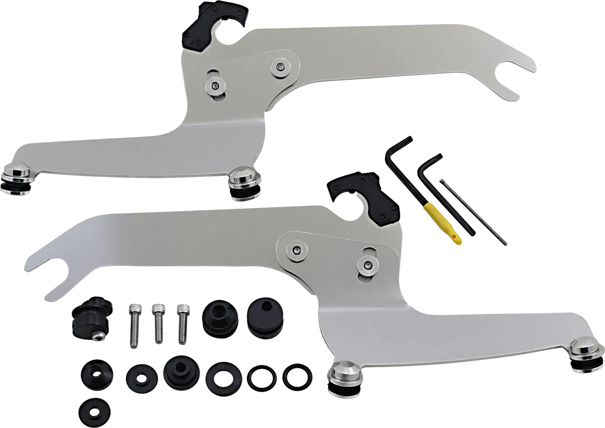 Memphis Shades MEB2052 Trigger-Lock Mount Kit for Sportshield Windshields - Black