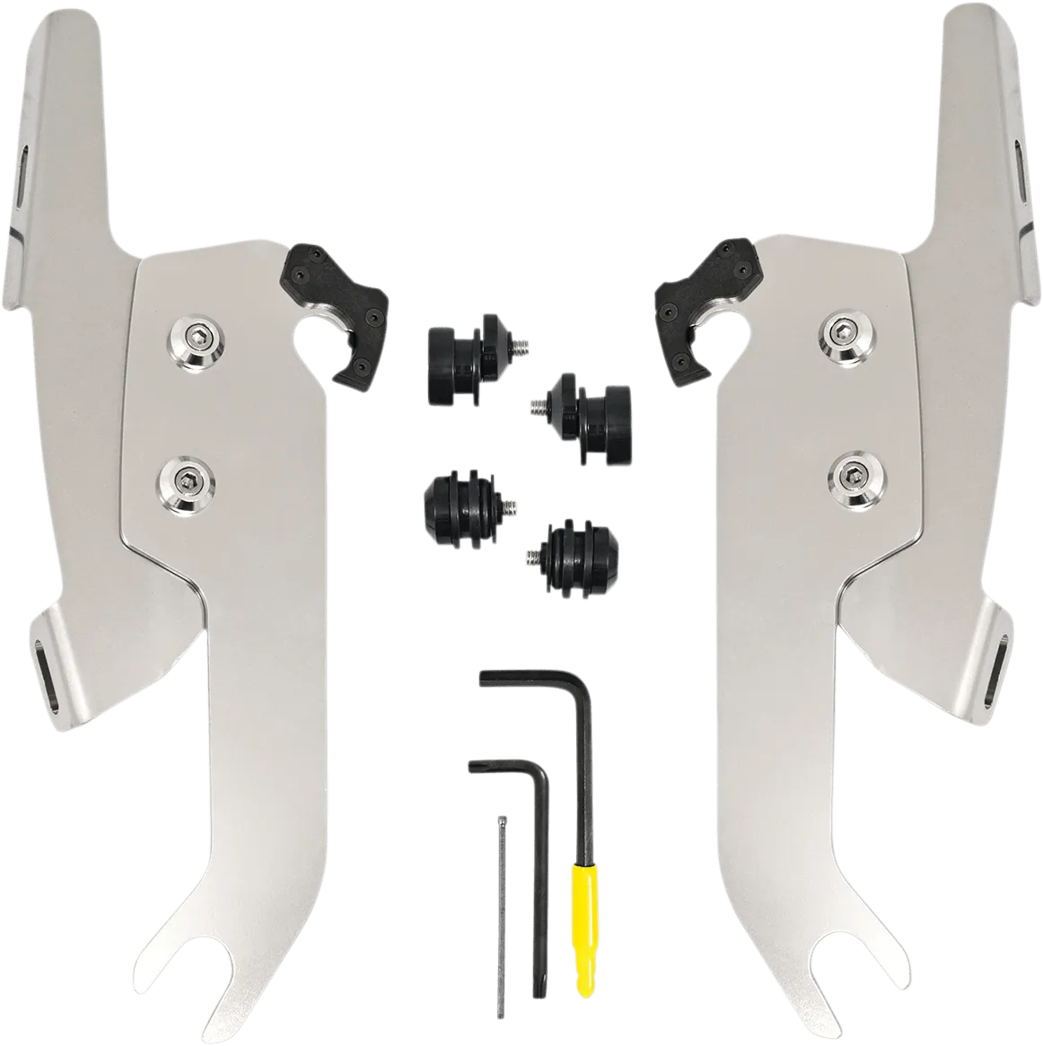 Memphis Shades MEB2052 Trigger-Lock Mount Kit for Sportshield Windshields - Black