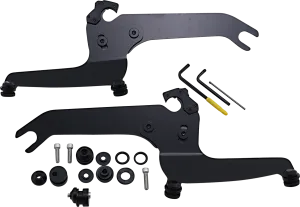 Memphis Shades MEB2052 Trigger-Lock Mount Kit for Sportshield Windshields - Black