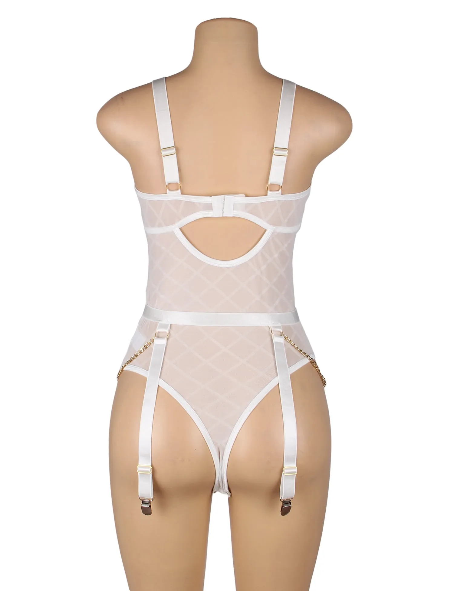 Mesh Chain Bodysuit Hot Egypt Lingerie
