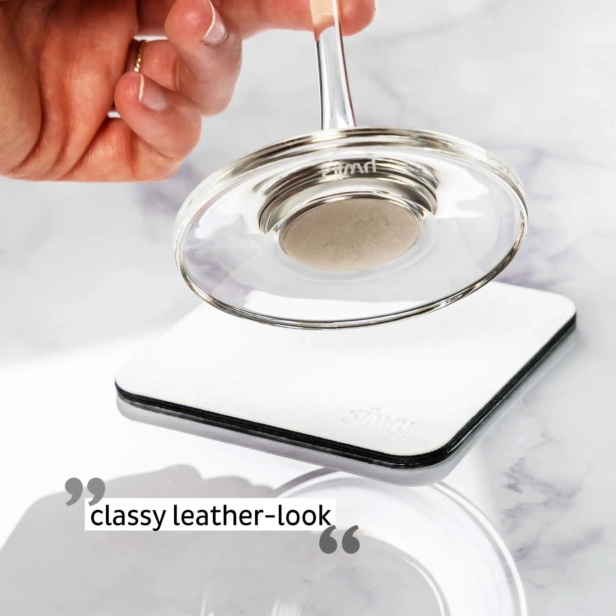 Metal-Nano-Gel-Pads (square) WHITE By Silwy