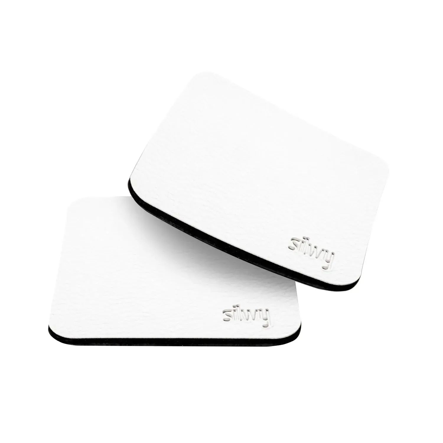 Metal-Nano-Gel-Pads (square) WHITE By Silwy