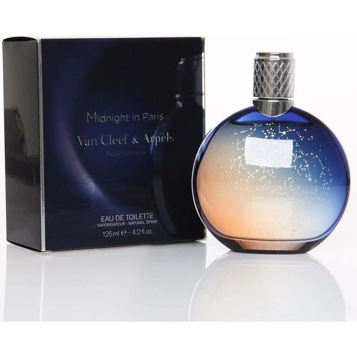 MIDNIGHT IN PARIS POUR HOMME Van Cleef & Arpels men 4.2 oz EDT NEW IN BOX