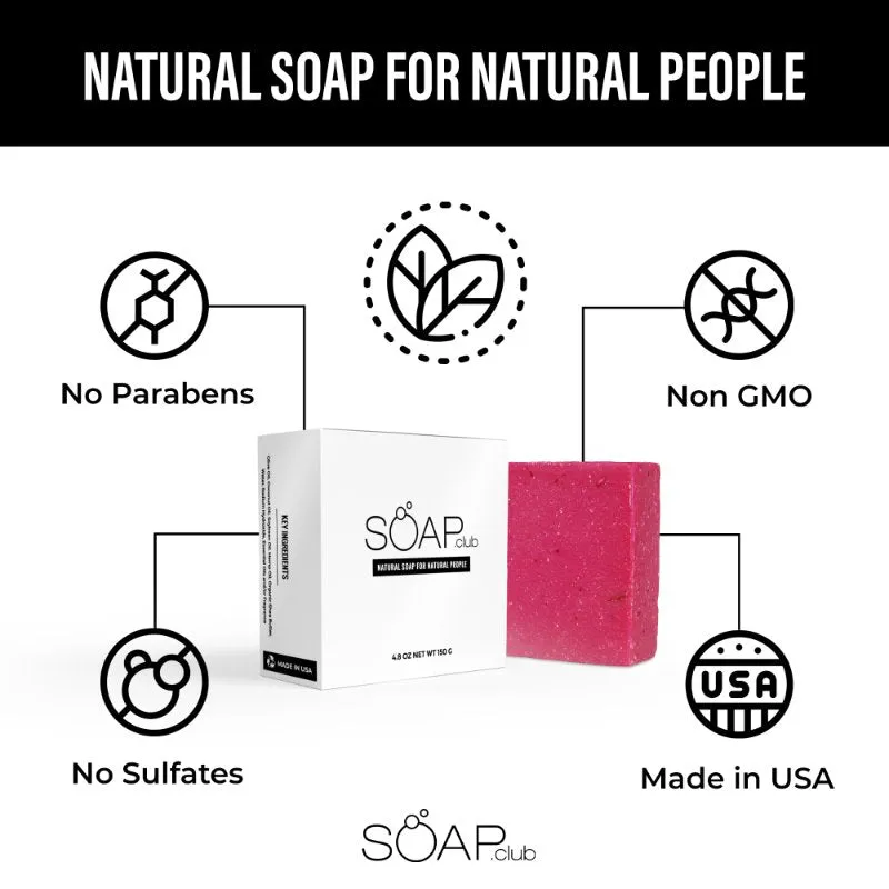 Midnight Mystery - Rose Natural Soap