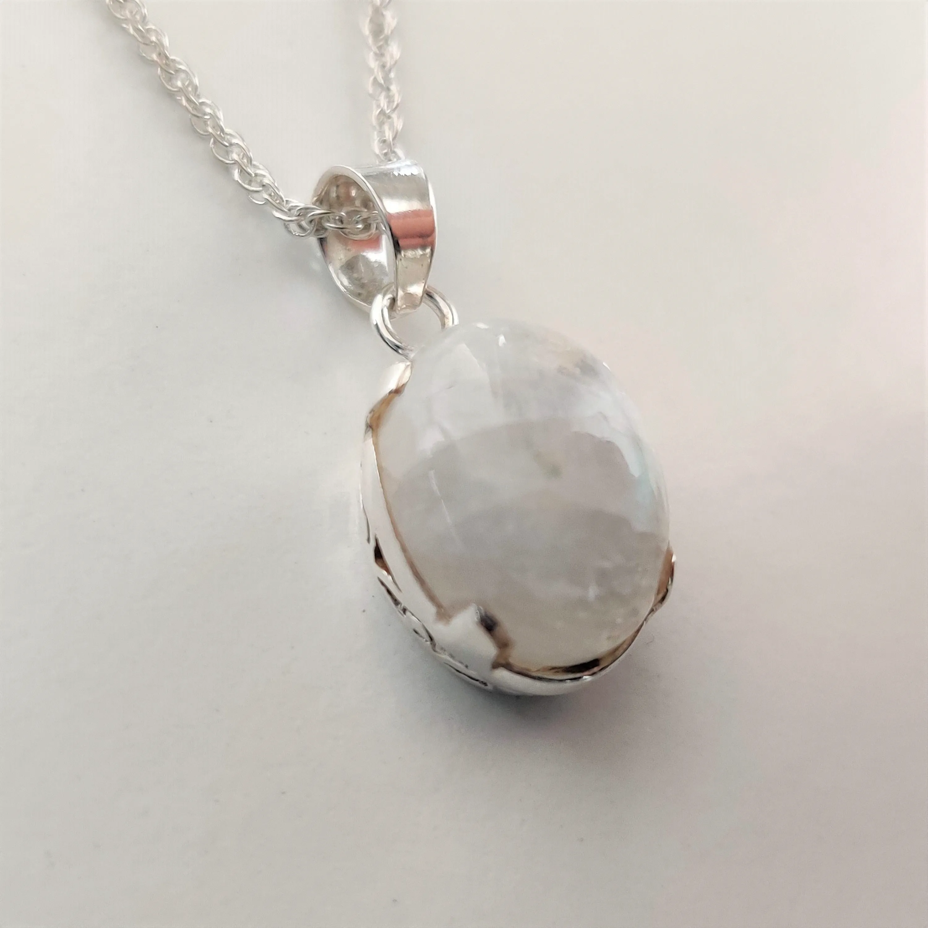 Moonstone 925 Sterling Silver Pendant