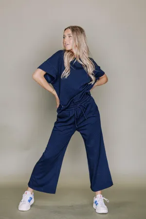 Morrey Sweater Set in Navy