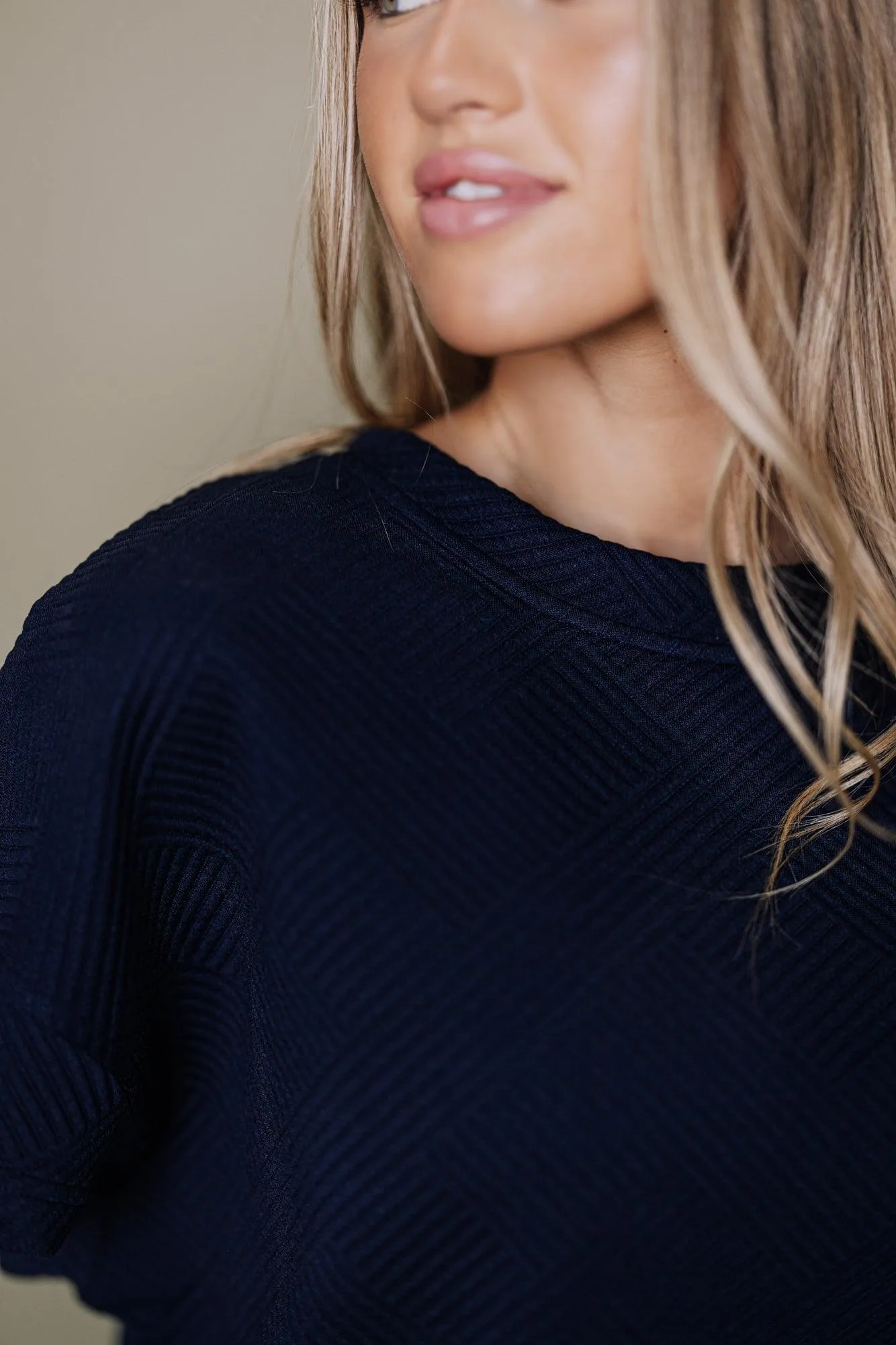 Morrey Sweater Set in Navy