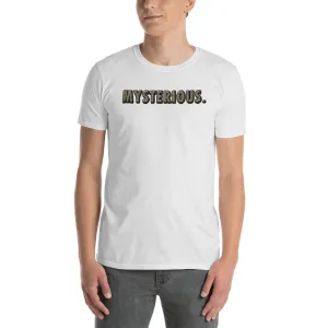 Mysterious T-Shirt White Mysterious Man T Shirt for Men