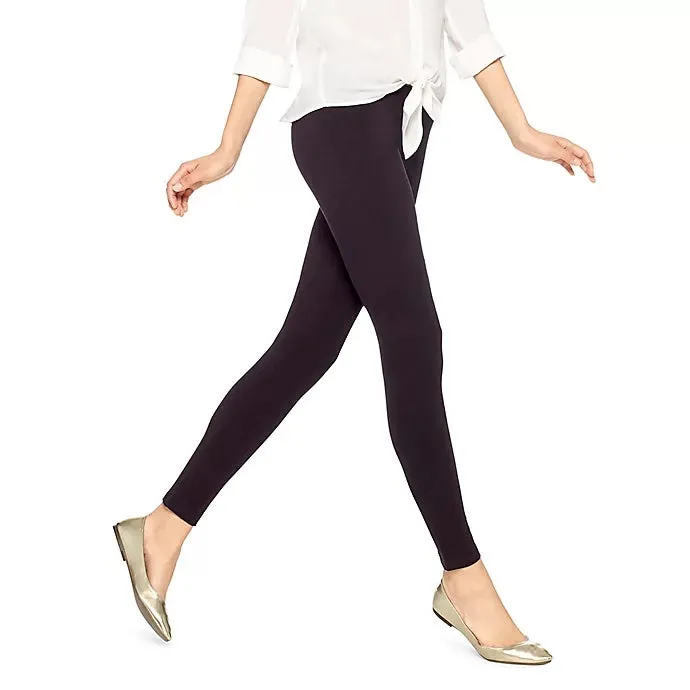 New No Nonsense Women's Layering Legging, no seams, no lines, retains shape & colour, black, Feels like wearing nothing, Sz L!