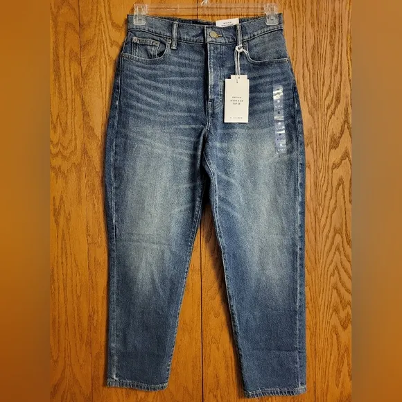 NWT Lucky Brand Drew Mom High Rise Taper Jeans Size 8/29