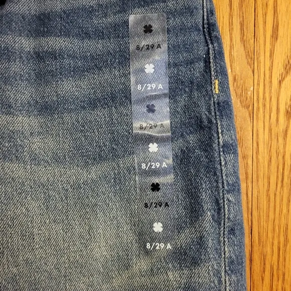 NWT Lucky Brand Drew Mom High Rise Taper Jeans Size 8/29