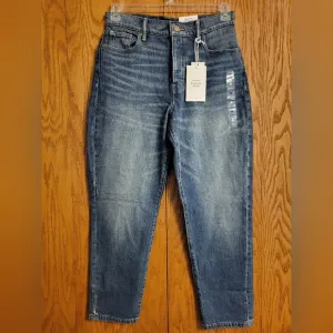 NWT Lucky Brand Drew Mom High Rise Taper Jeans Size 8/29