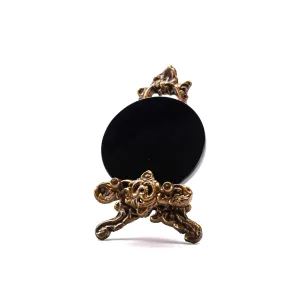 Obsidian Scrying Mirror