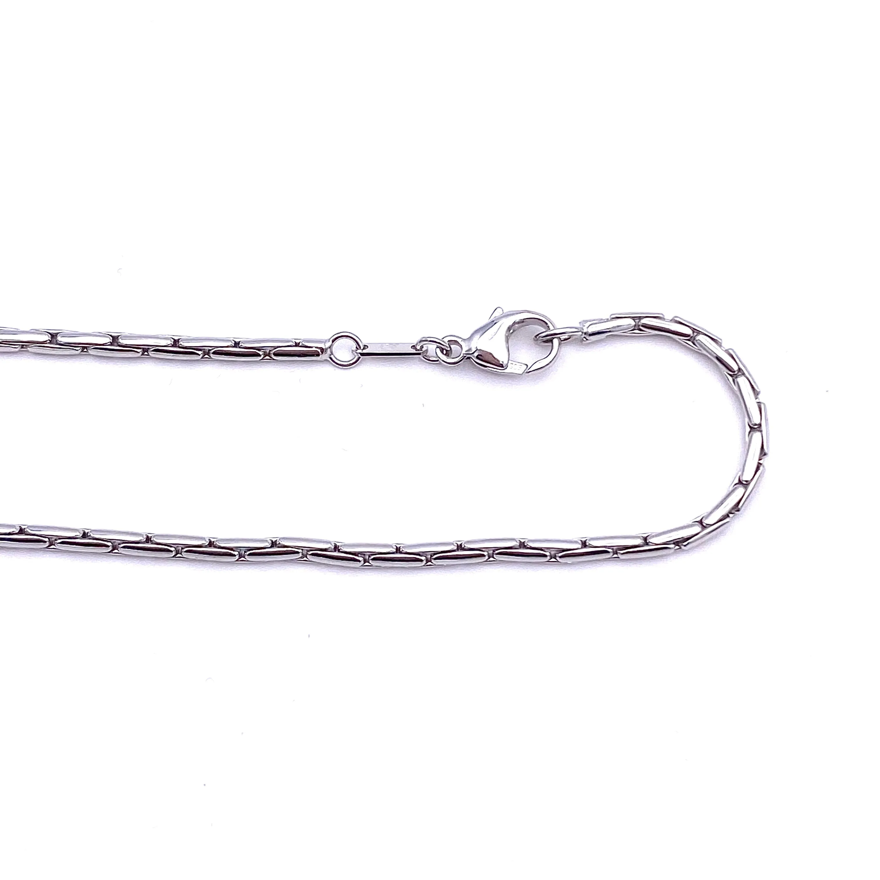 Oval Cable Necklace, 14k Gold