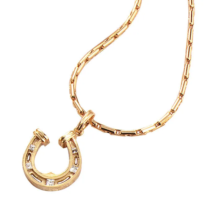 Oval Cable Necklace, 14k Gold