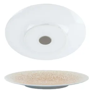 Porcelain Magnetic Breakfast Plates APRICOT by Silwy