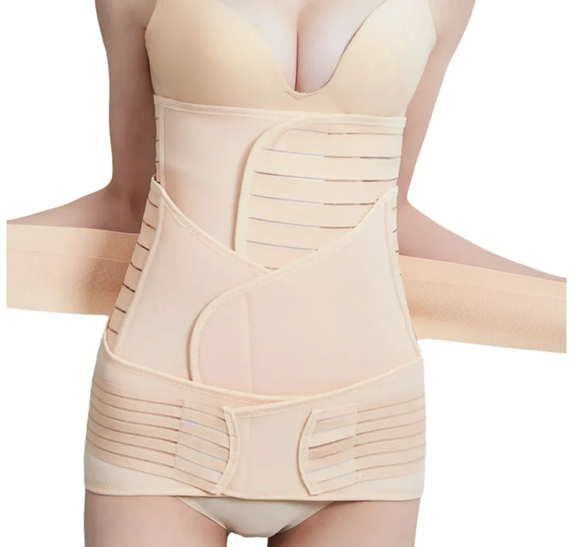 Postpartum Recovery 3-in-1 Belly Binder / Waist Trainer