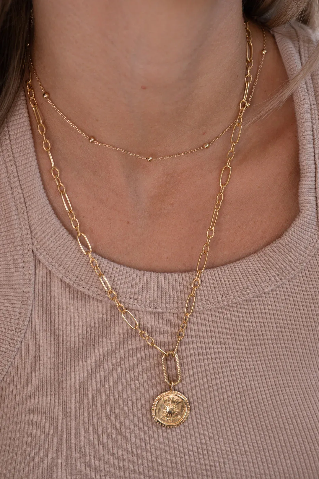 PRISMA NECKLACE / GOLD