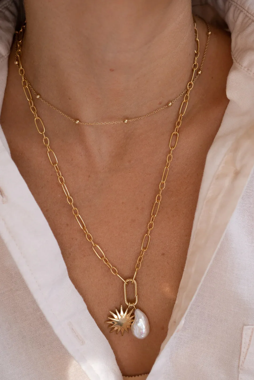 PRISMA NECKLACE / GOLD