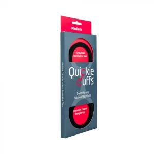 QUICKIE CUFFS BLACK MEDIUM