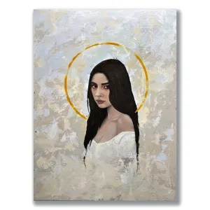 "Fascination" Portrait Painting 30x40