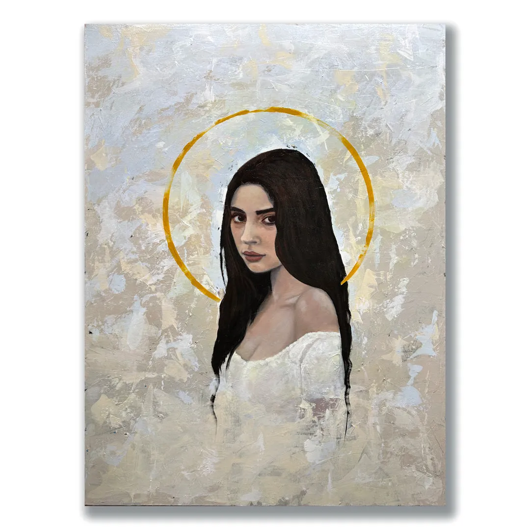 "Fascination" Portrait Painting 30x40