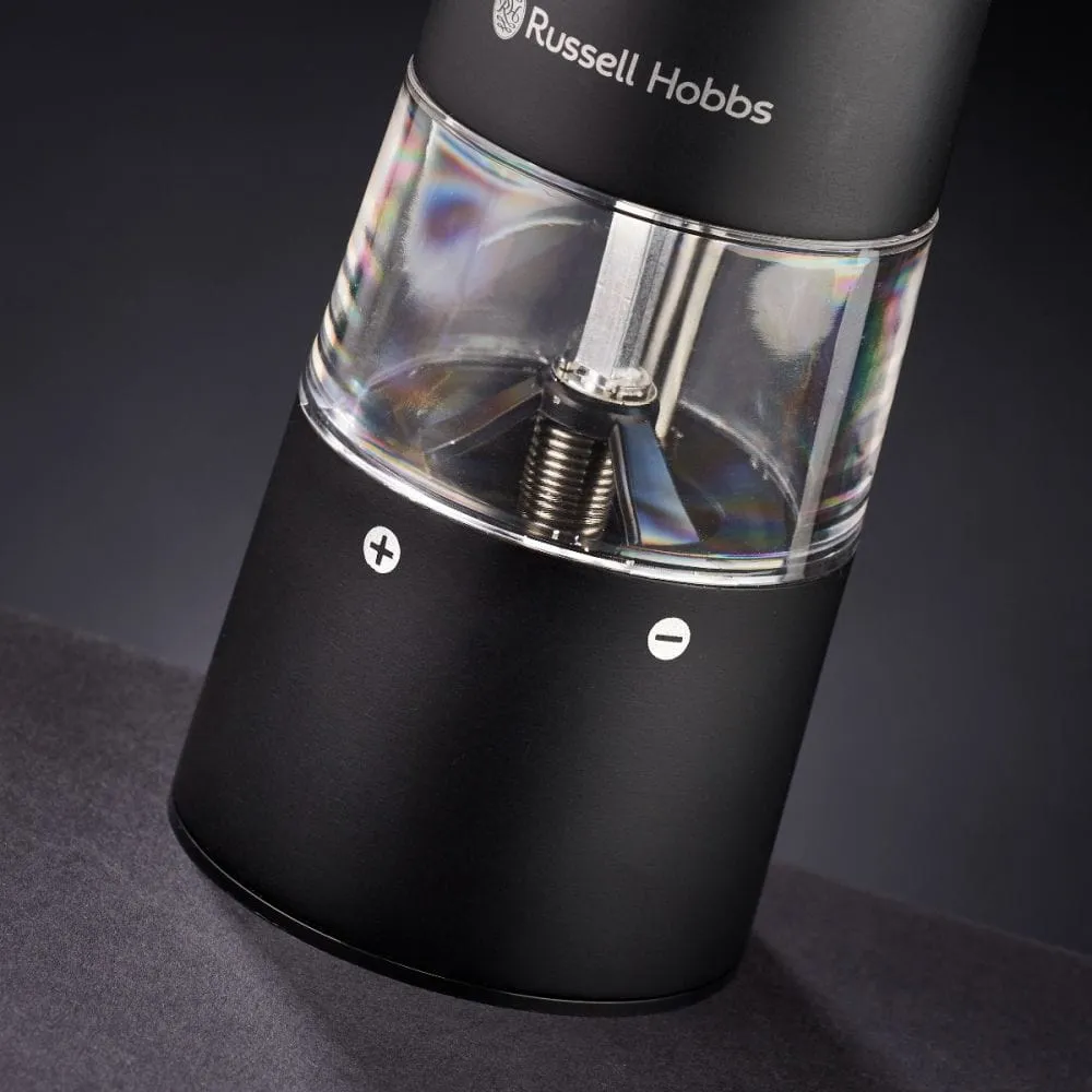 Russell Hobbs Electric Salt & Pepper Mill  RHSPM2-HR Set Of 2