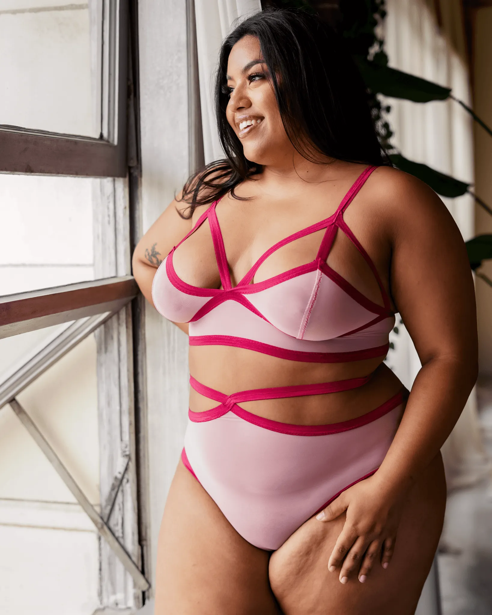 Sale: Mesh Amor High Waisted Panties